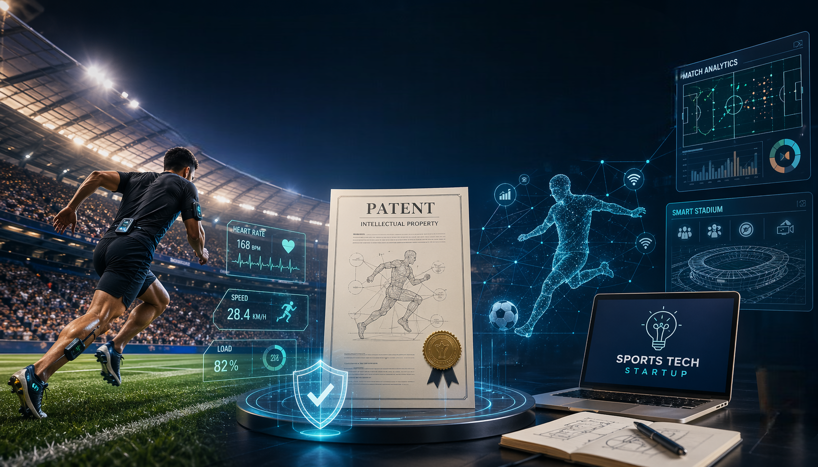 From Stadium to Startup: How Sports Tech Patents Are Driving Billion-Dollar Innovations