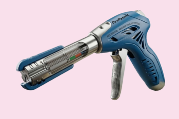 purse-string stapler