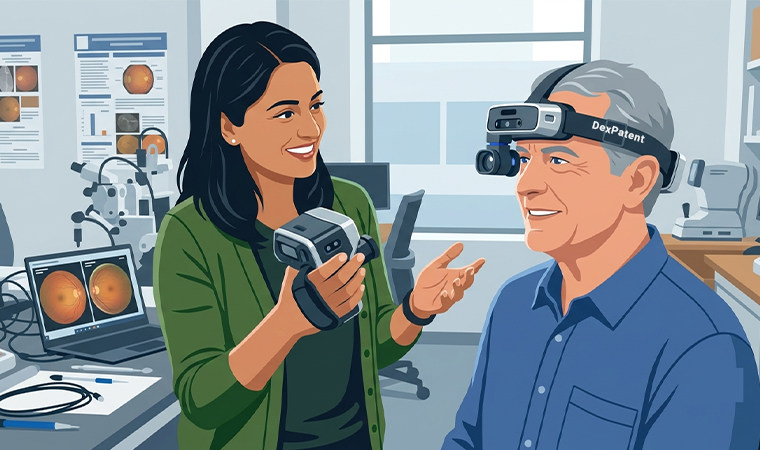 wearable eye imaging technology